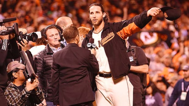 Bumgarner postgame World Series Game 5